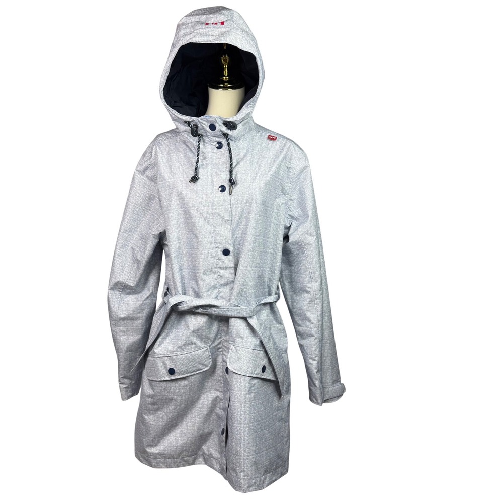 Helly Hansen Lyness II Waterproof Rain Trench Coat - Women's XL Regular